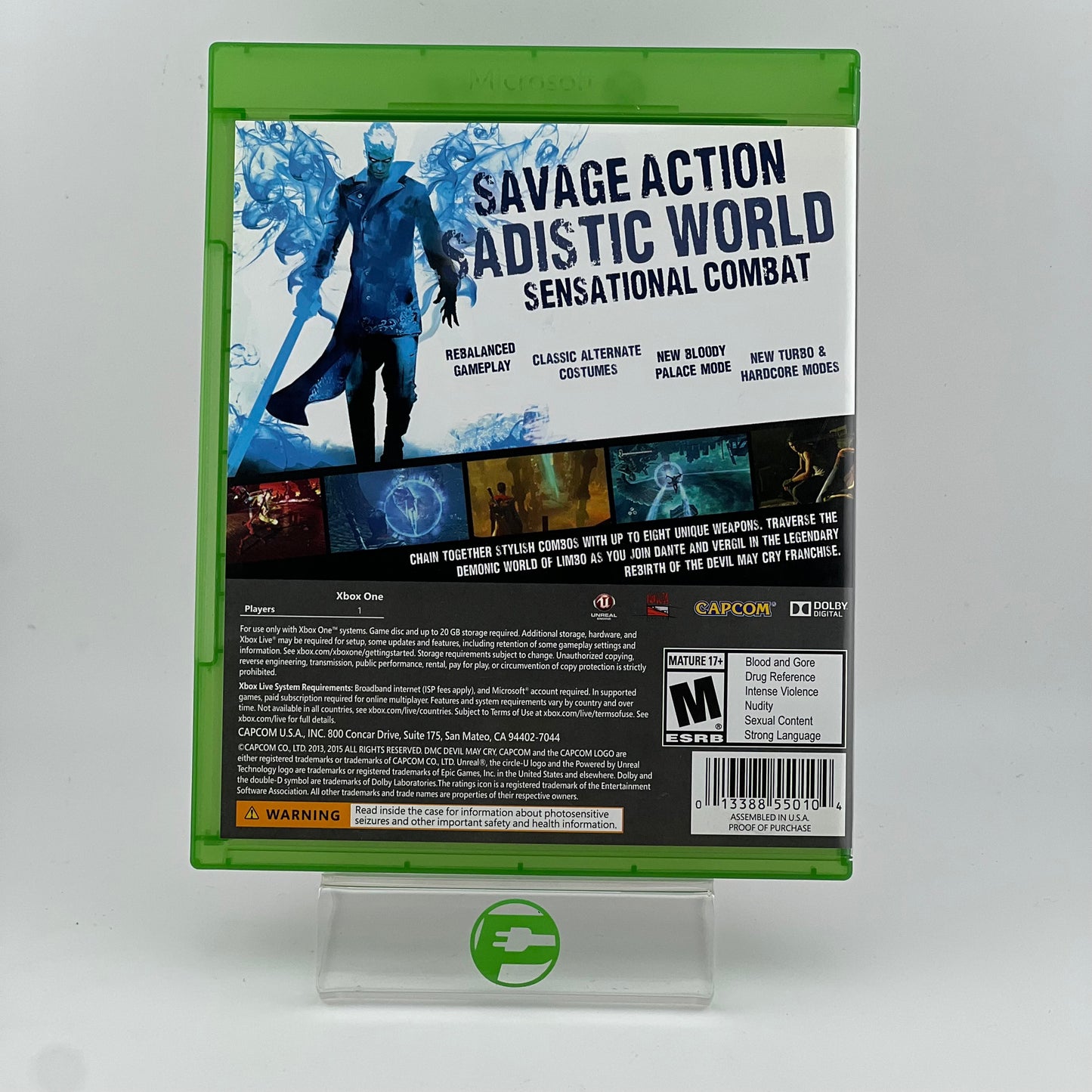 DMC: Devil May Cry [Definitive Edition] (Microsoft Xbox One, 2015)