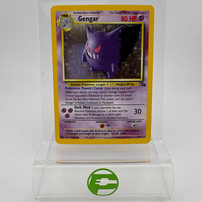 Pokémon TCG Fossil Gengar #5 Holo English MP