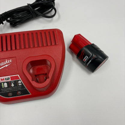 Milwaukee 48-59-2401 M12 M12 Battery Charger  with Battery Pack