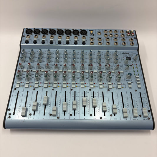 ALESIS MultiMix 16 USB FX 16-Channel DJ Mixer With Power Supply
