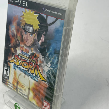 New Naruto Shippuden Ultimate Ninja Storm Generations  (Sony PlayStation 3 PS3,  2012)