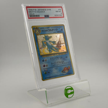 Pokémon TCG Misty's Golduck #55 Gym Heroes JP No. 055 Near Mint PSA 8