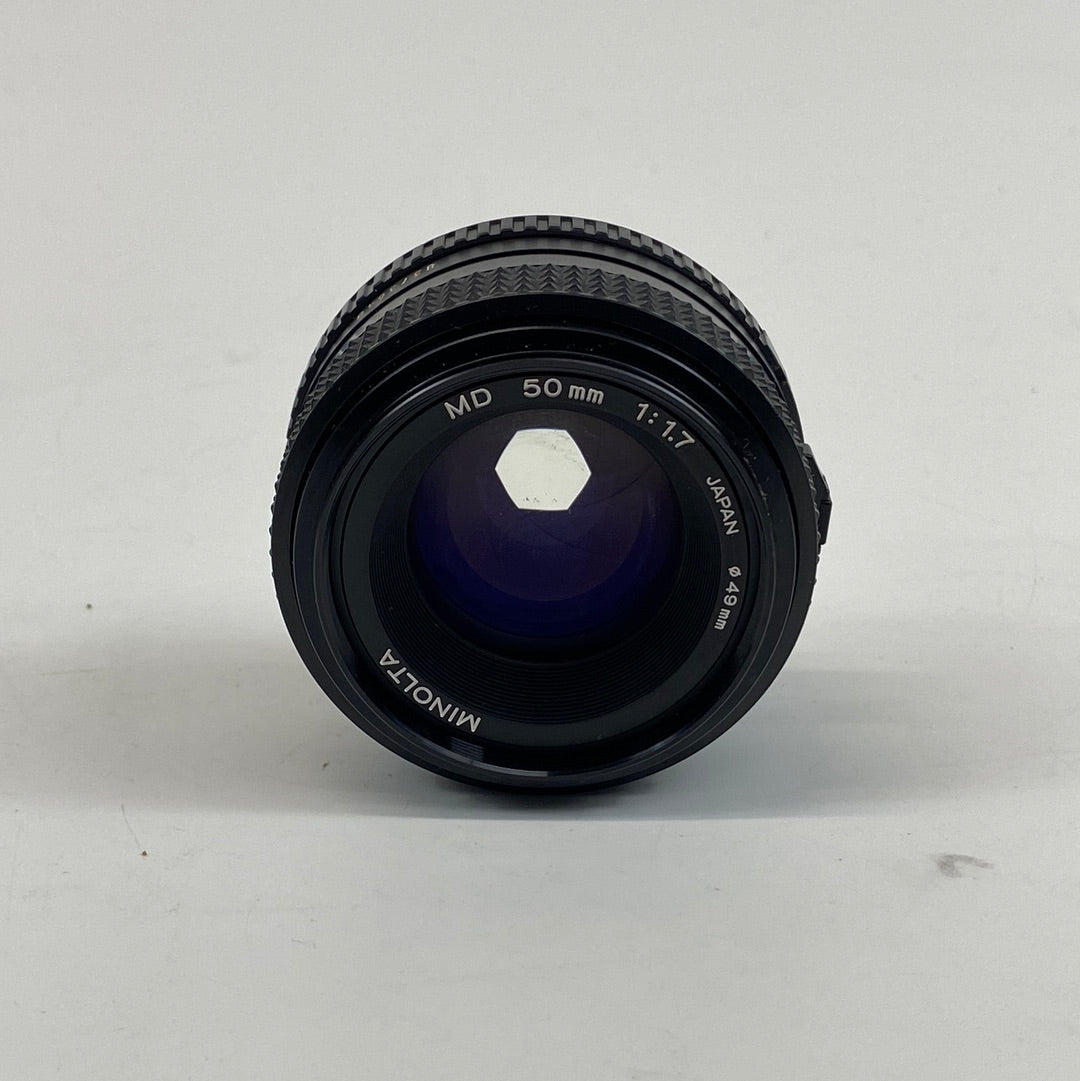 Minolta MD 50mm 1:1.7 ø49mm Camera Lens