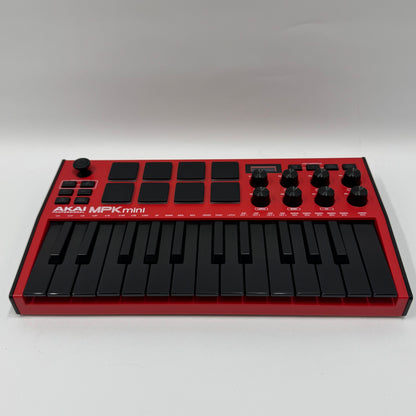 Akai MPK mini MK3 Special Edition Red 25 Key USB MIDI Keyboard Controller