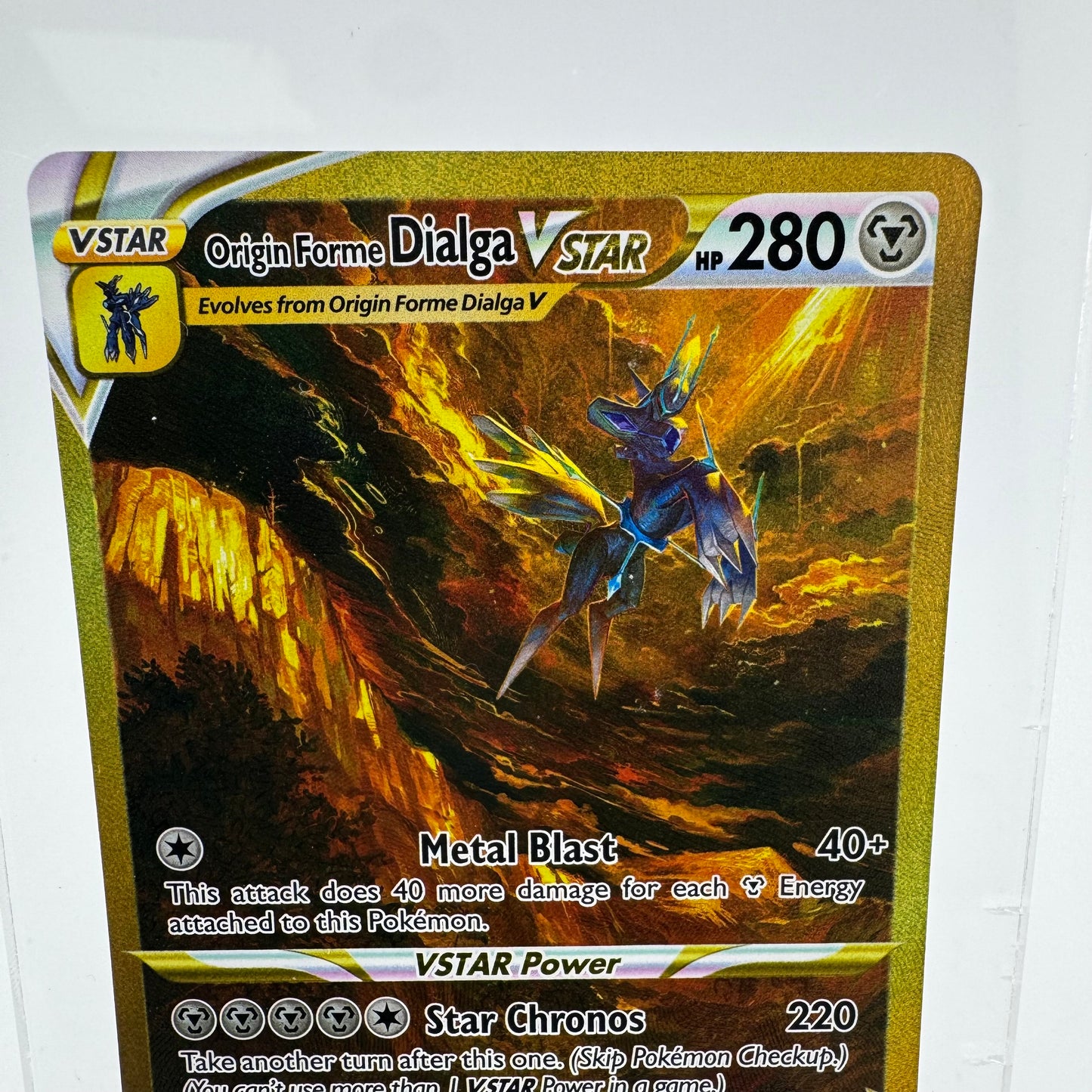 Pokémon TCG Crown Zenith Origin Forme Dialga VSTAR #GG68 Holo English NM