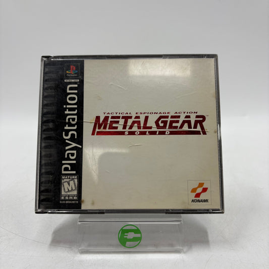 Metal Gear Solid (Sony PlayStation 1 PS1, 1998)