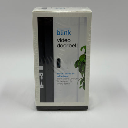 New Blink Video Doorbell Battery Powered Security Camera B08SG2MS3V Unclaimed