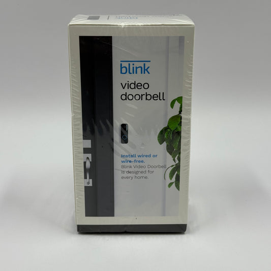 New Blink Video Doorbell Battery Powered Security Camera B08SG2MS3V Unclaimed