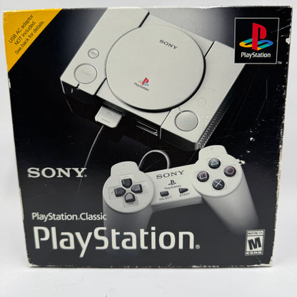 Sony PlayStation Classic Gray Console Gaming System SCPH-1000R