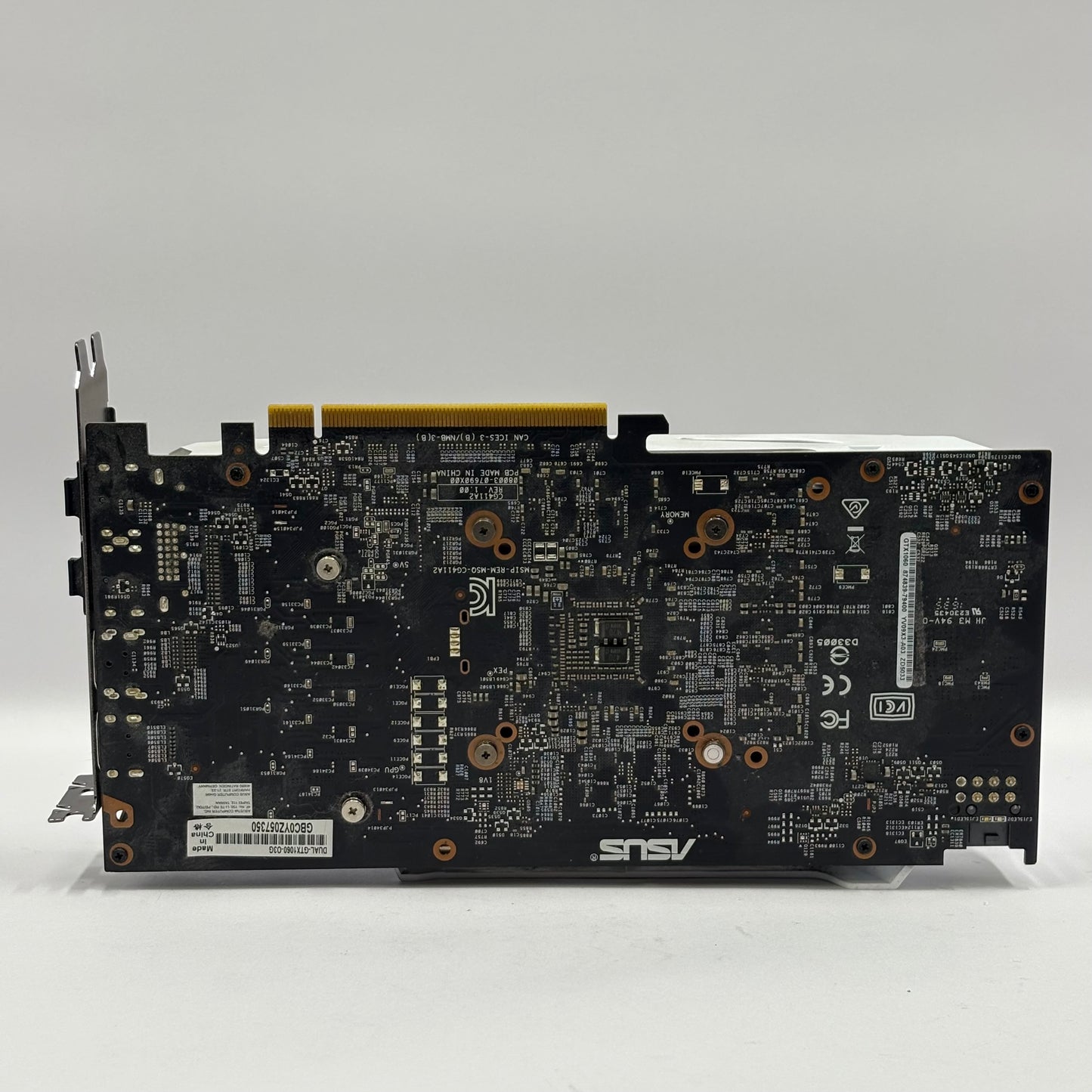 Asus GeForce GTX 1060 3GB GDDR5 Graphics Card DUAL-GTX1060-03G