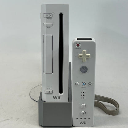 Nintendo Wii Video Game Console RVL-001 White