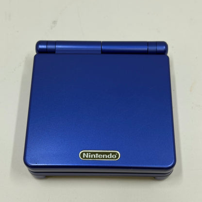 Nintendo Game Boy Advance SP Handheld Game Console AGB-001 Cobalt Blue