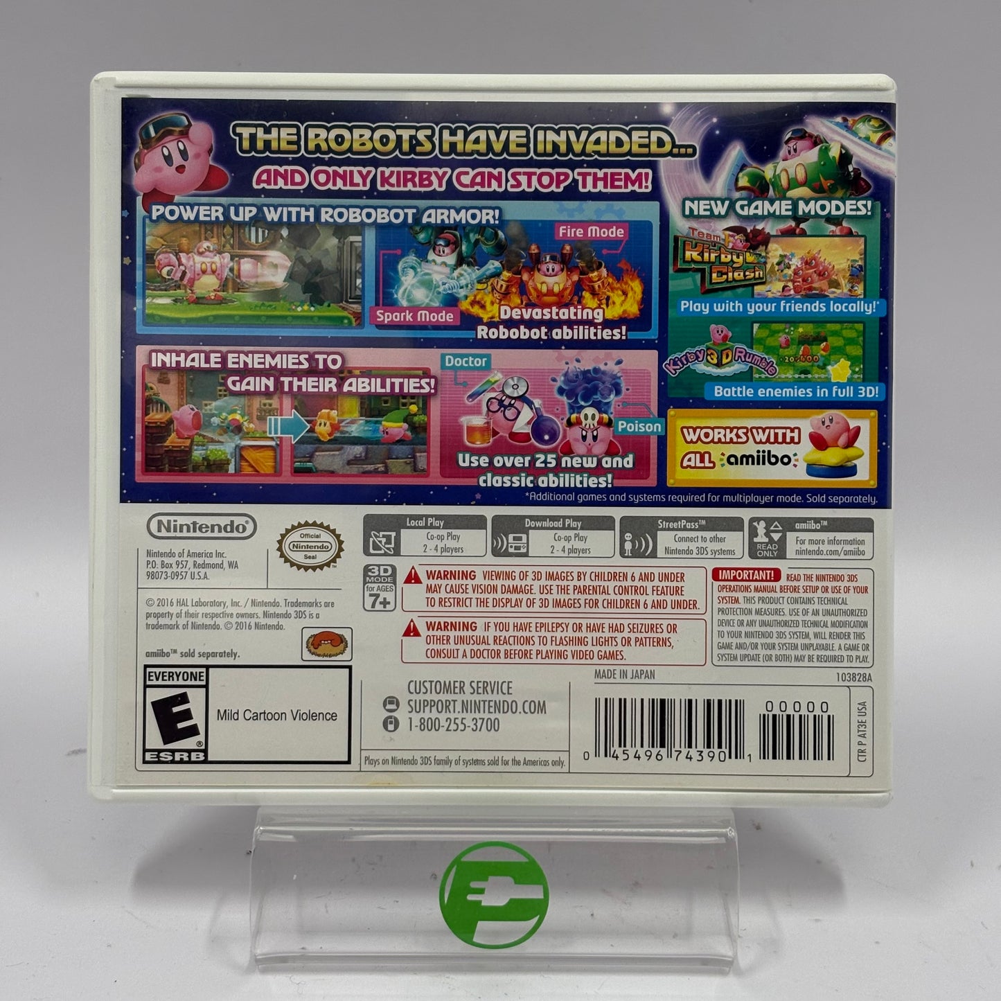 Kirby Planet Robobot (Nintendo 3DS, 2016)