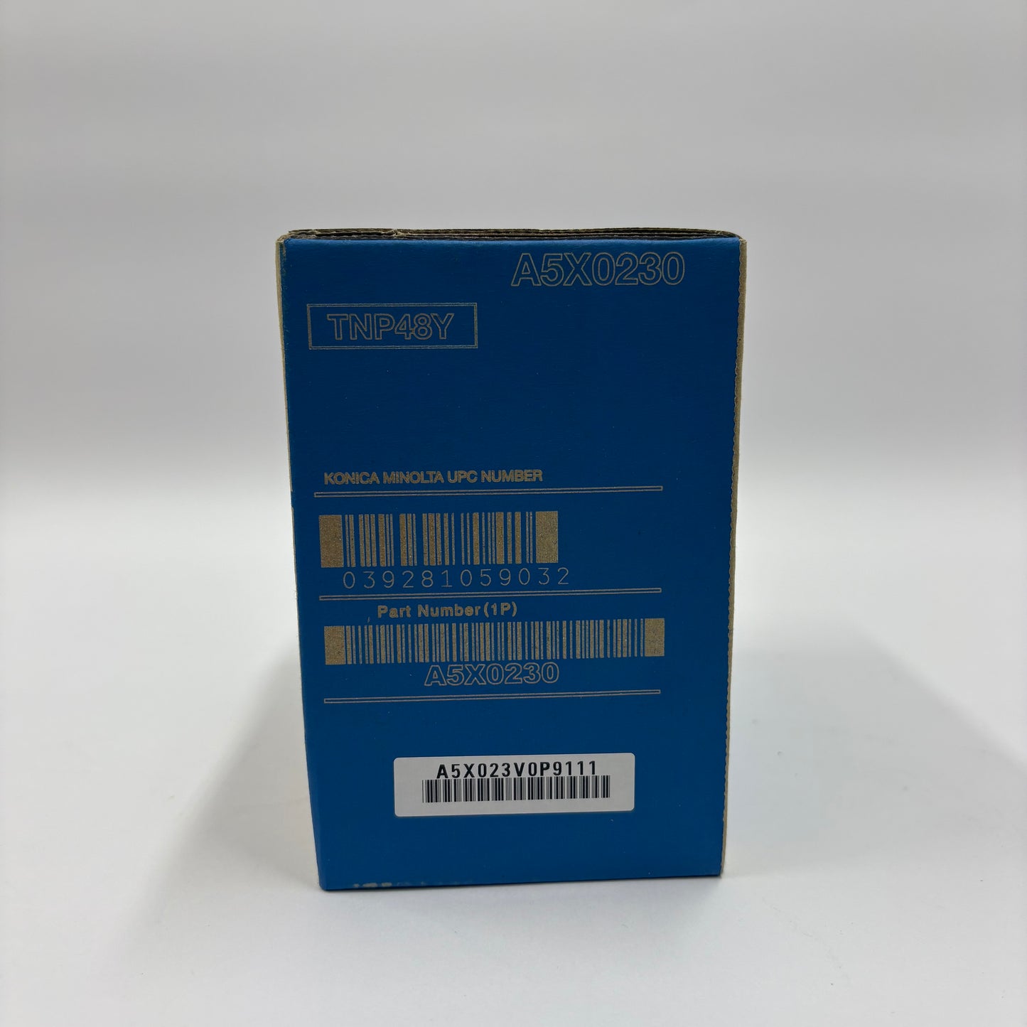 New Konica Minolta A5X0230 Toner Cartridge Yellow (Y)