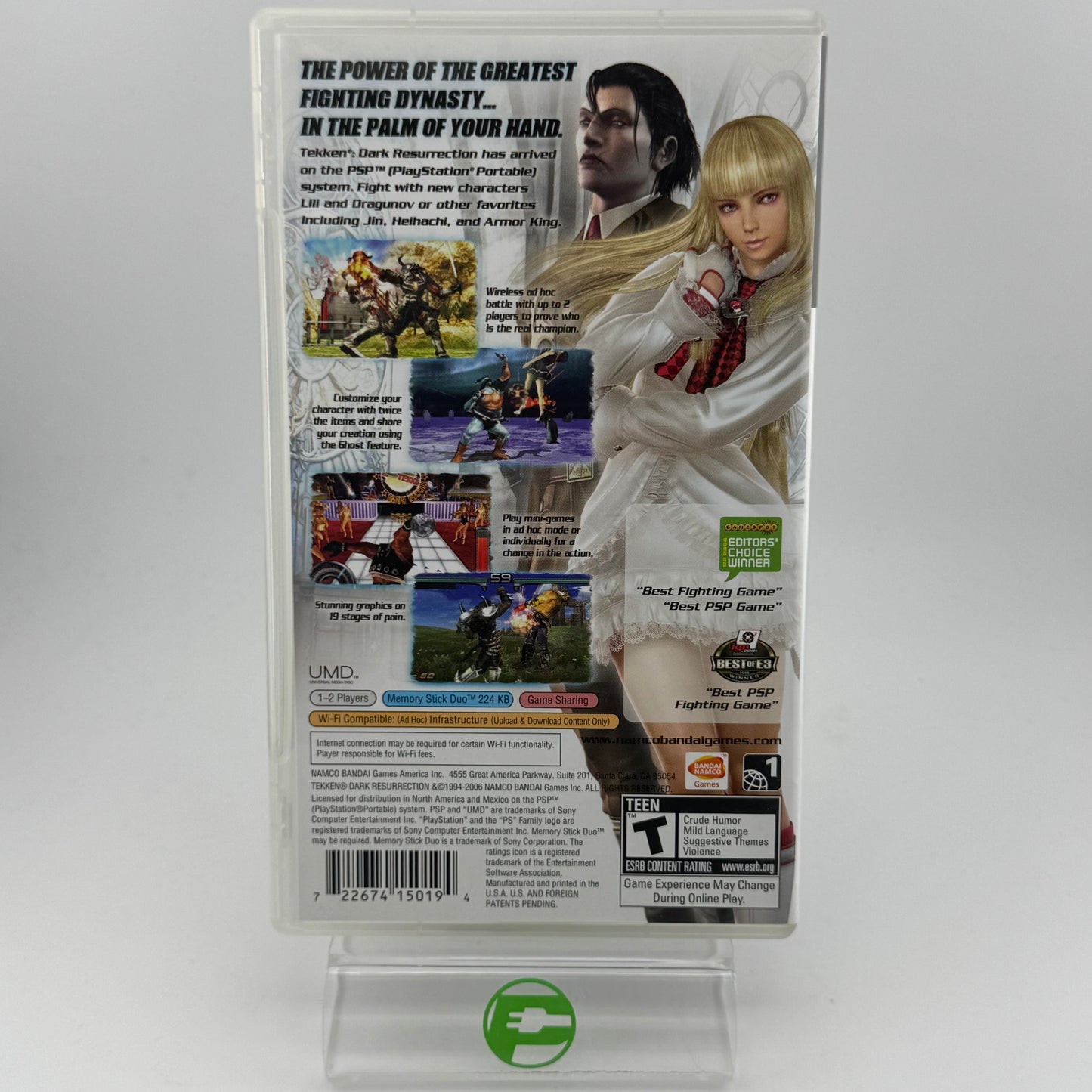 Tekken Dark Resurrection (Sony PlayStation Portable PSP, 2006)