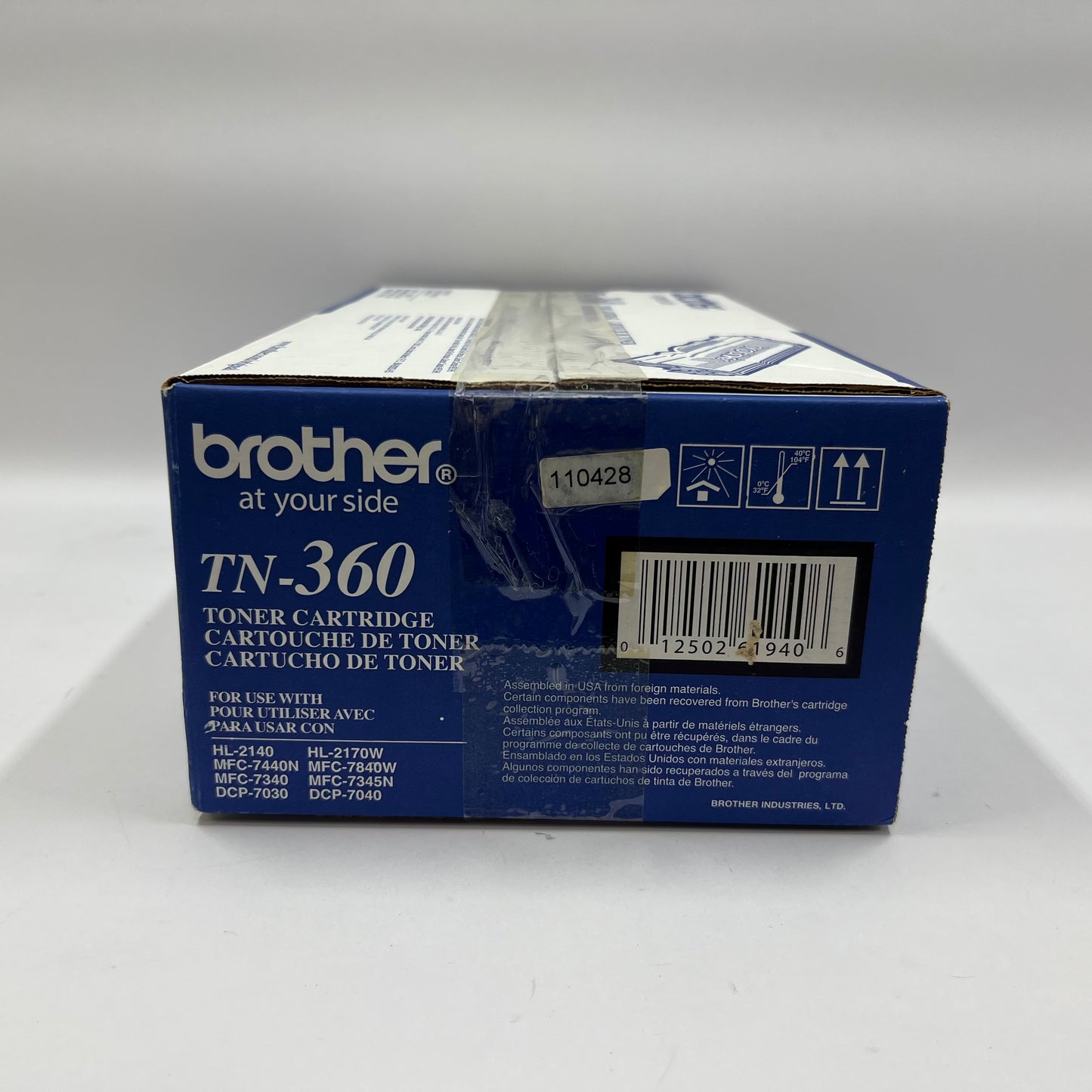 New Brother TN-360 Black Toner Cartridge High Yield