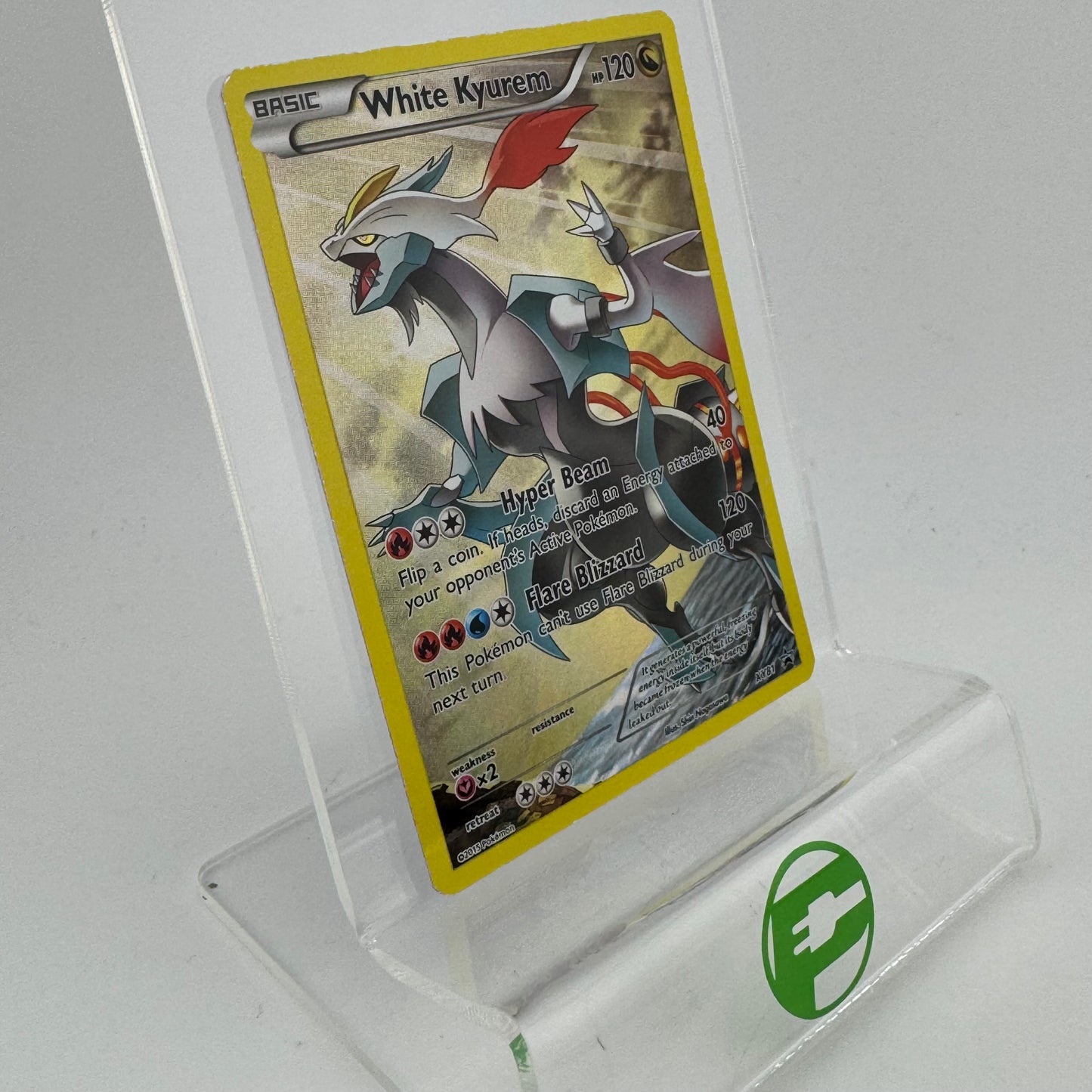 Pokémon TCG Promo White Kyurem #XY81 Holo English LP