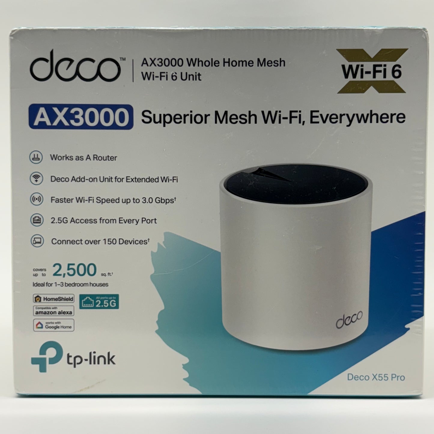 New TP-Link Deco X55 Pro 0150604181 AX3000 Superior Mesh Wi-Fi