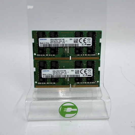 Samsung 16GB (2x8GB) RAM DDR4 2666MHz M471A2K43CB1-CTD SODIMM