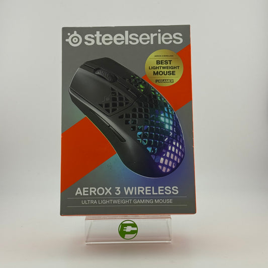 New SteelSeries Aerox 3 Wireless Ultra lightweight Bluetooth Gaming Mouse 62612