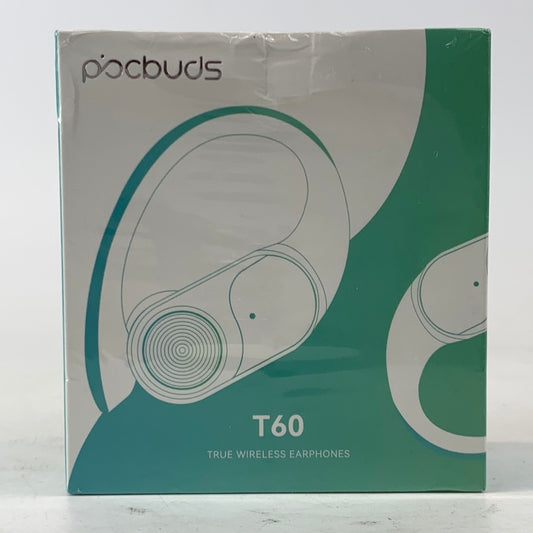 New Pocbuds T60 Wireless In-Ear Bluetooth Headphones Green