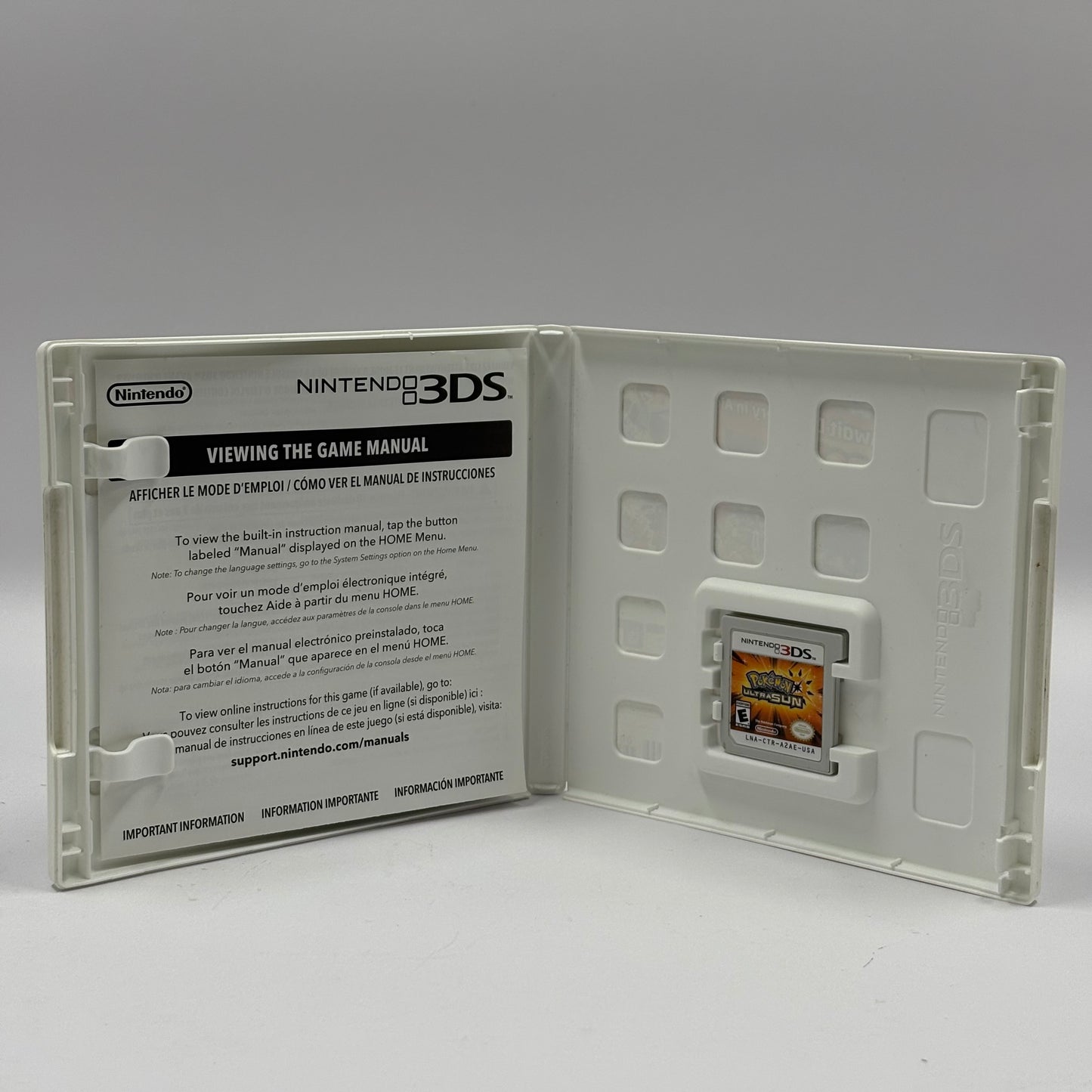 Pokemon Ultra Sun (Nintendo 3DS, 2017)