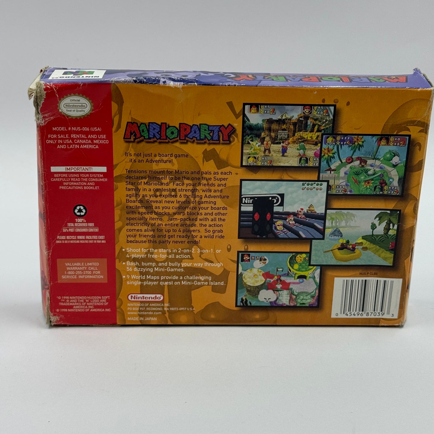 Mario Party (Nintendo 64 N64, 1999)