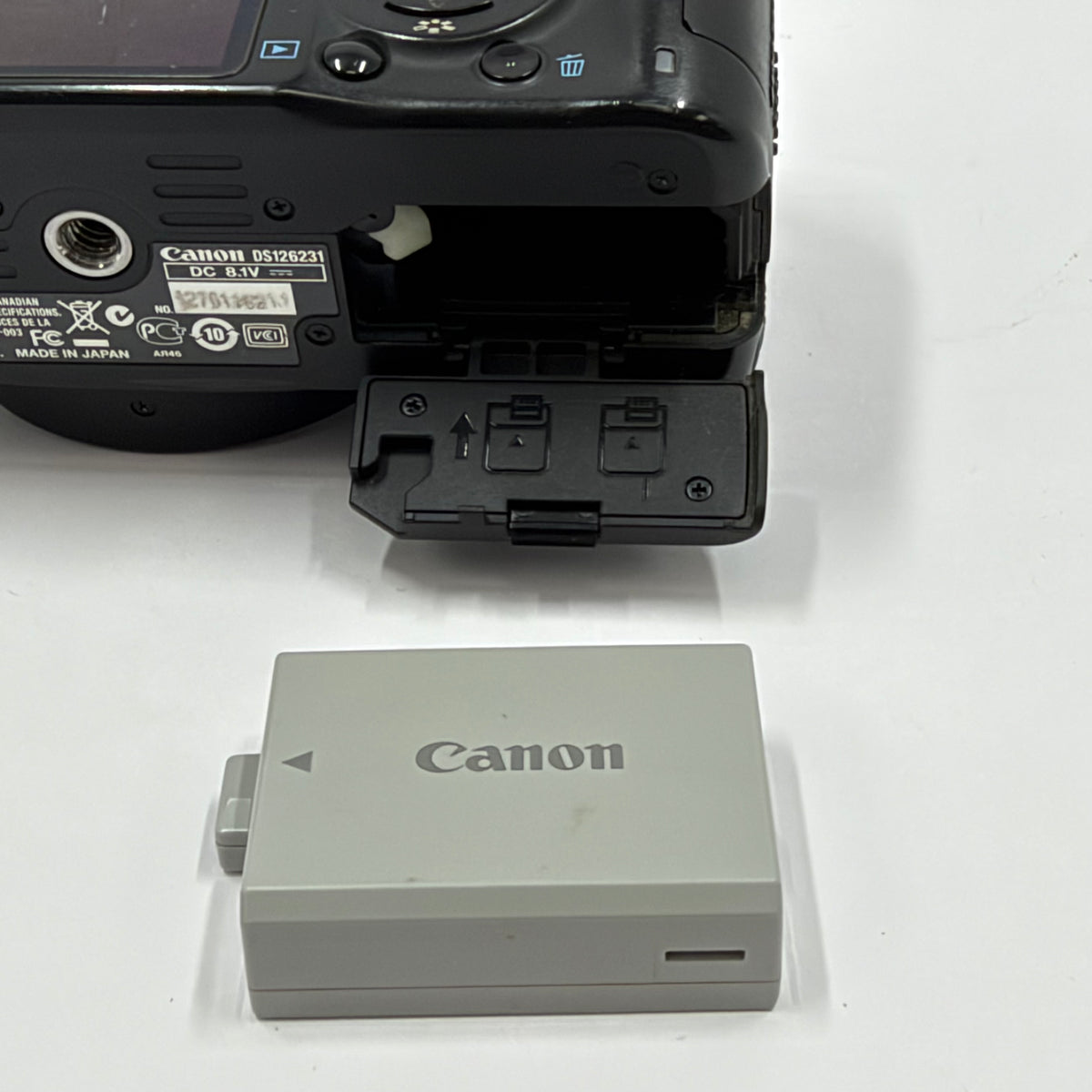 Canon EOS Rebel T1i 15.1MP Digital SLR DSLR Camera Body Only