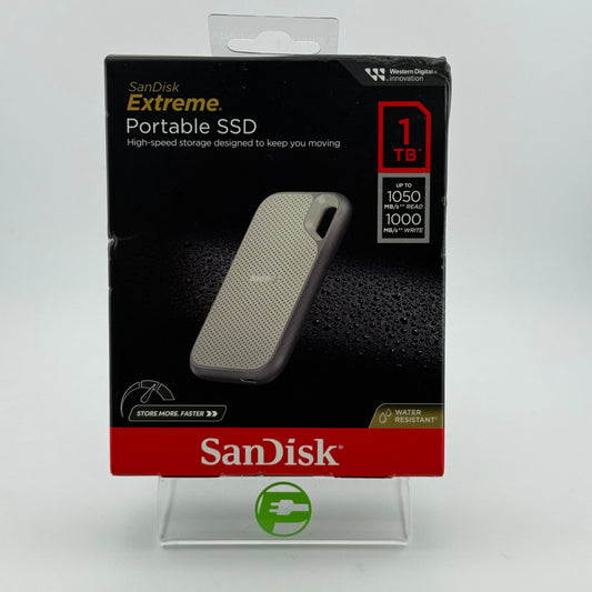 New SanDisk Portable Extreme Portable SSD 1TB Type-C SSD SDSSDE51-1T00-AW25