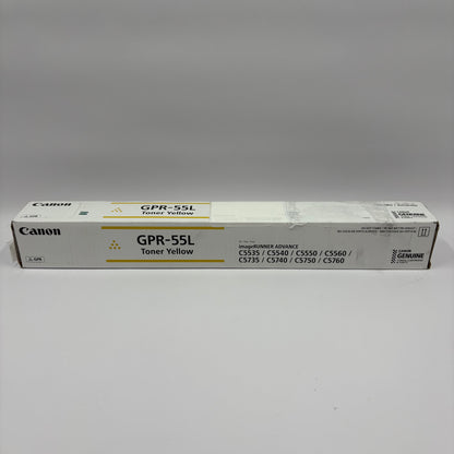 New Canon GPR-55L Yellow Toner Cartridge 0487C003