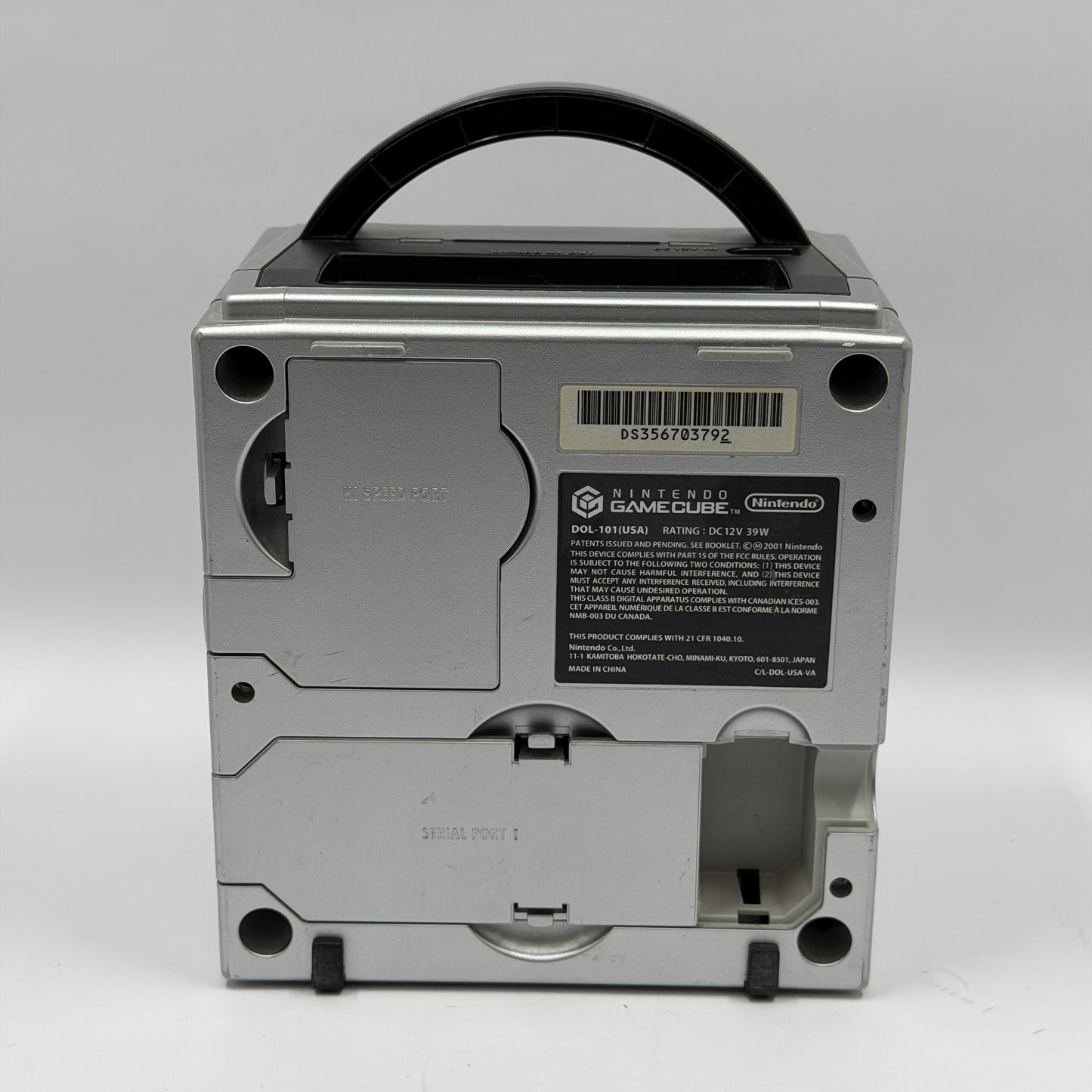 Nintendo GameCube Console Gaming System DOL-101 Silver