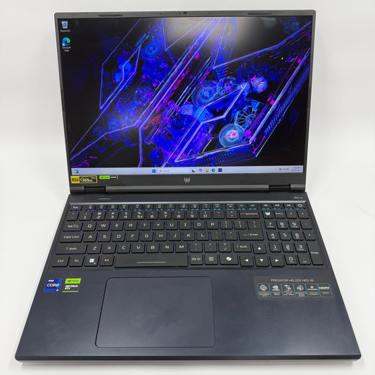 Acer Predator Helios Neo 16 N23C12 i9-14900HX 5.8GHz 16GB RAM 1TB SSD RTX 4060