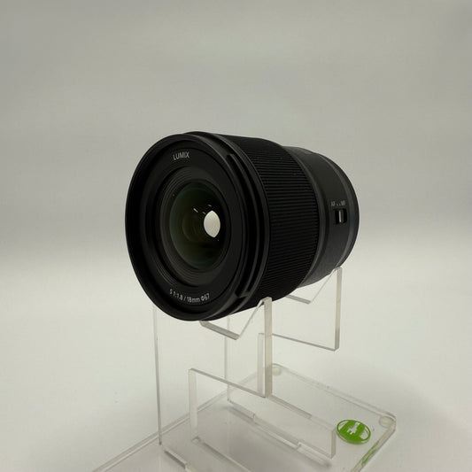 Panasonic LUMIX S-S18 .18m f/1.8 For Panasonic L Mount