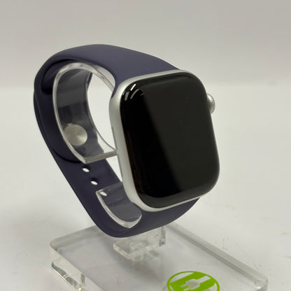 GPS Only Apple Watch Series 11 42MM Silver Aluminum Blue Sport Loop MEW34LW/A