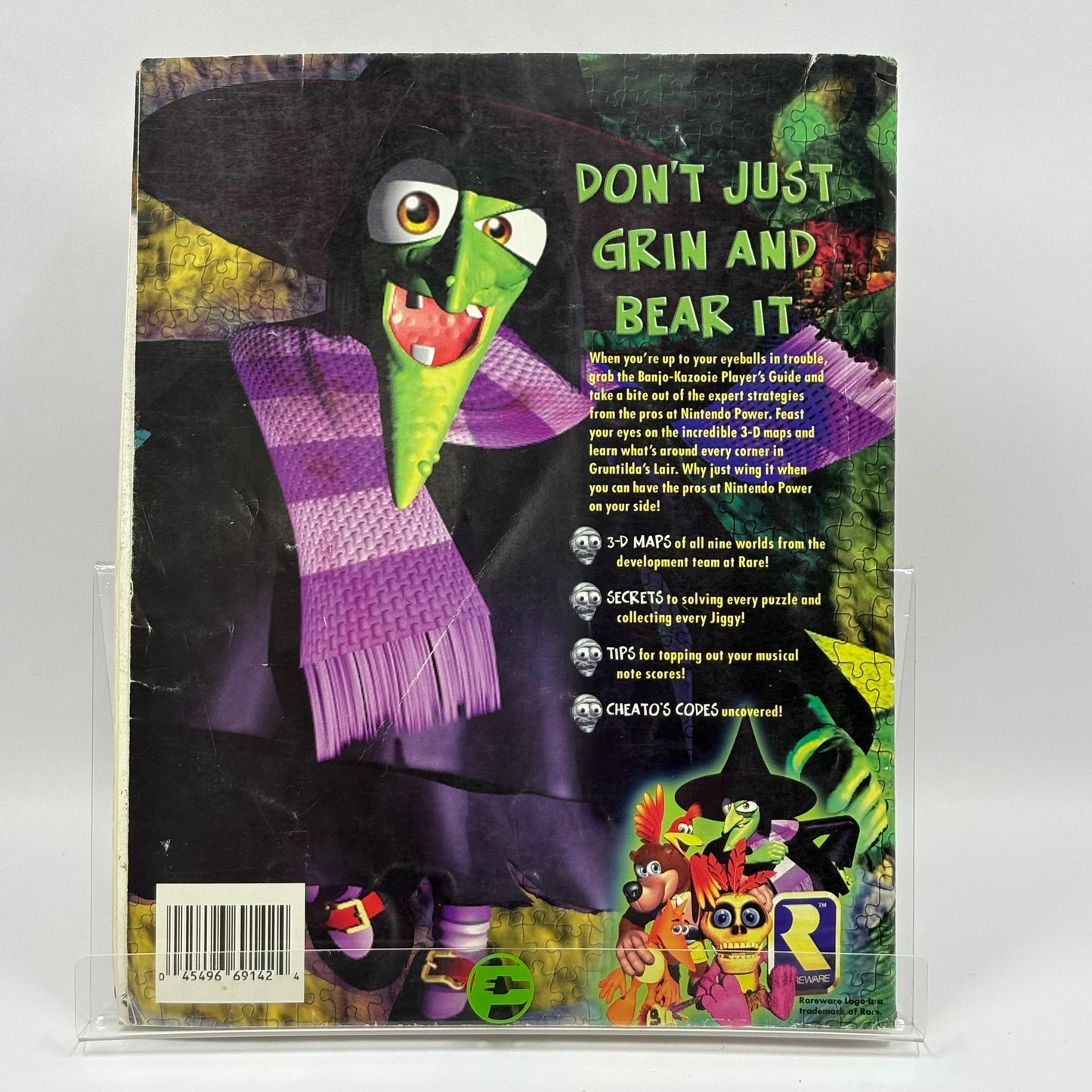 Banjo-Kazooie Player's Guide Strategy Guide Book with Map