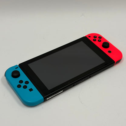 Nintendo Switch v2 Video Game Console HAC-001(-01)  Red/Blue