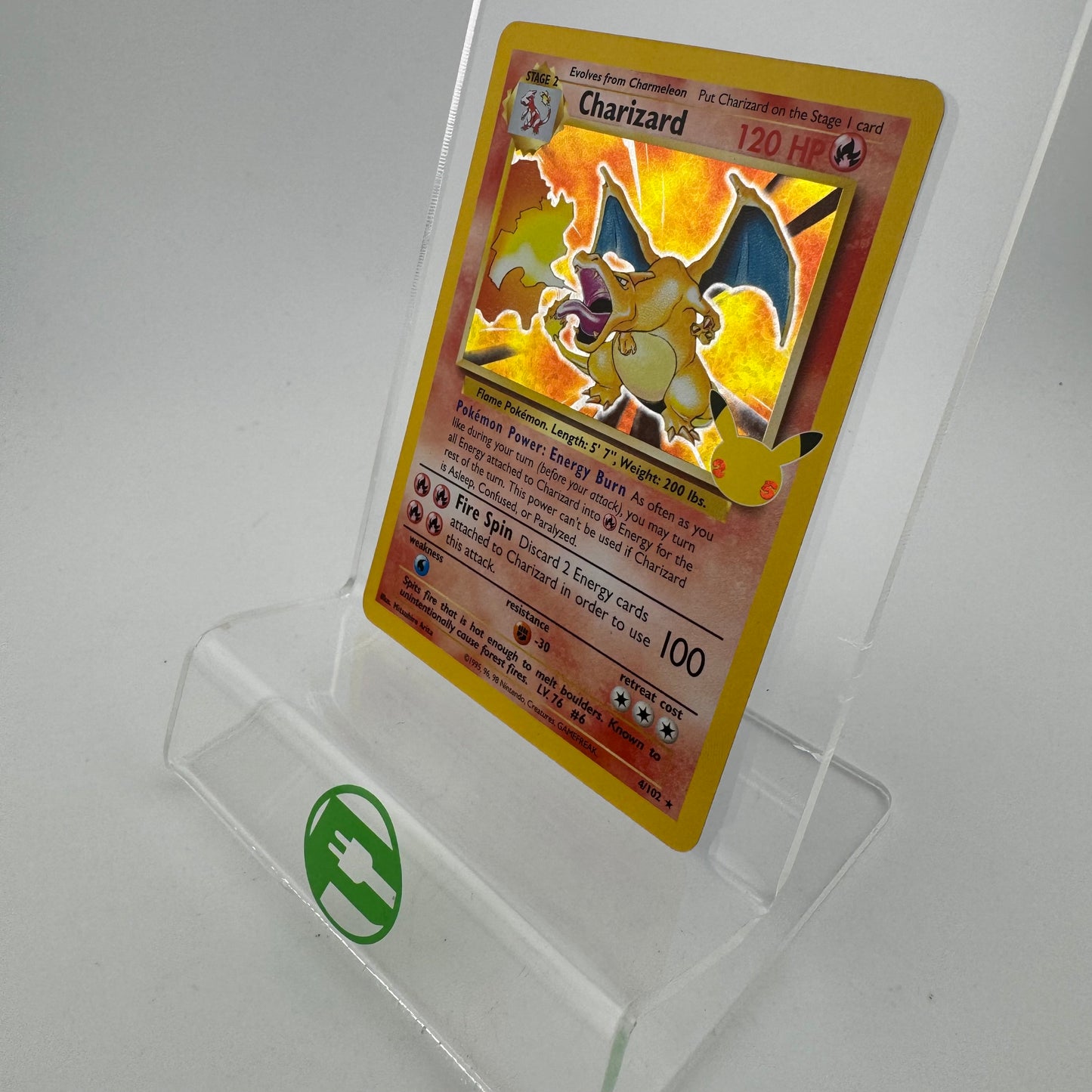 Pokémon TCG Celebrations Charizard #4 Holo English NM