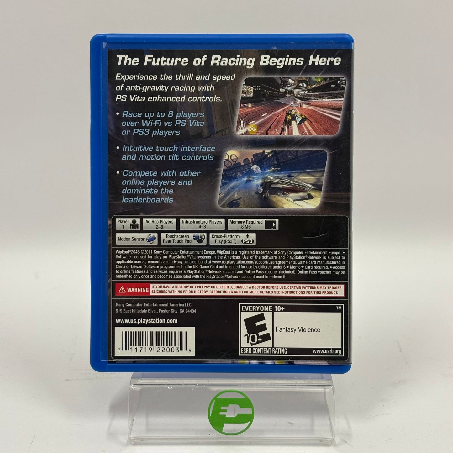 Wipeout 2048 (Sony PlayStation Vita PS Vita, 2012)