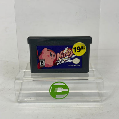 Kirby: Nightmare in Dream Land (Nintendo GameBoy Advance, 2001) Cartridge