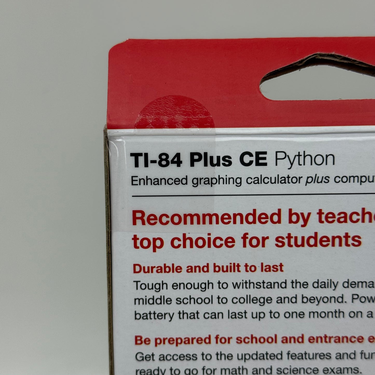 New Texas Instruments TI-84+ CE Python Black Graphing Calculator