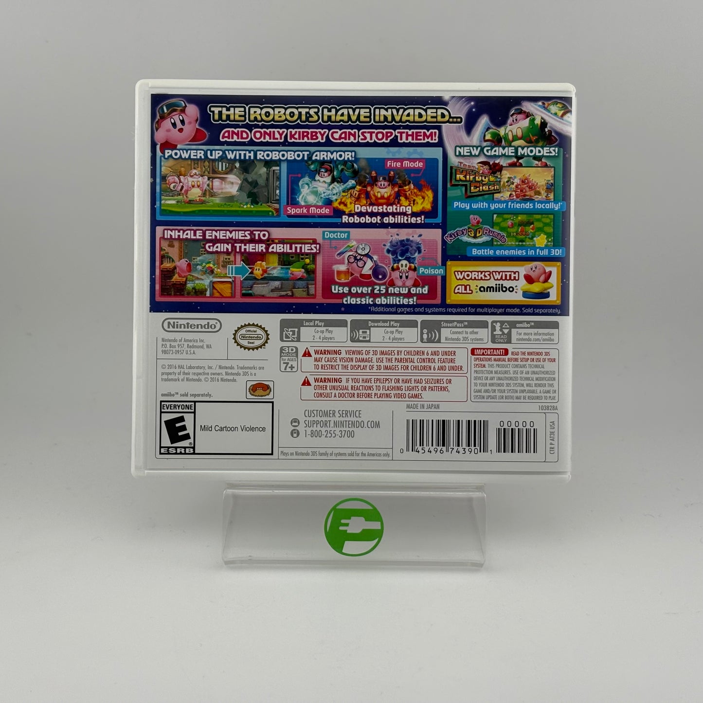 Kirby Planet Robobot (Nintendo 3DS, 2016)