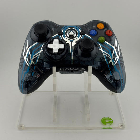 Microsoft Xbox 360 Wireless Controller Black 1546 Halo 4 Limited Edition