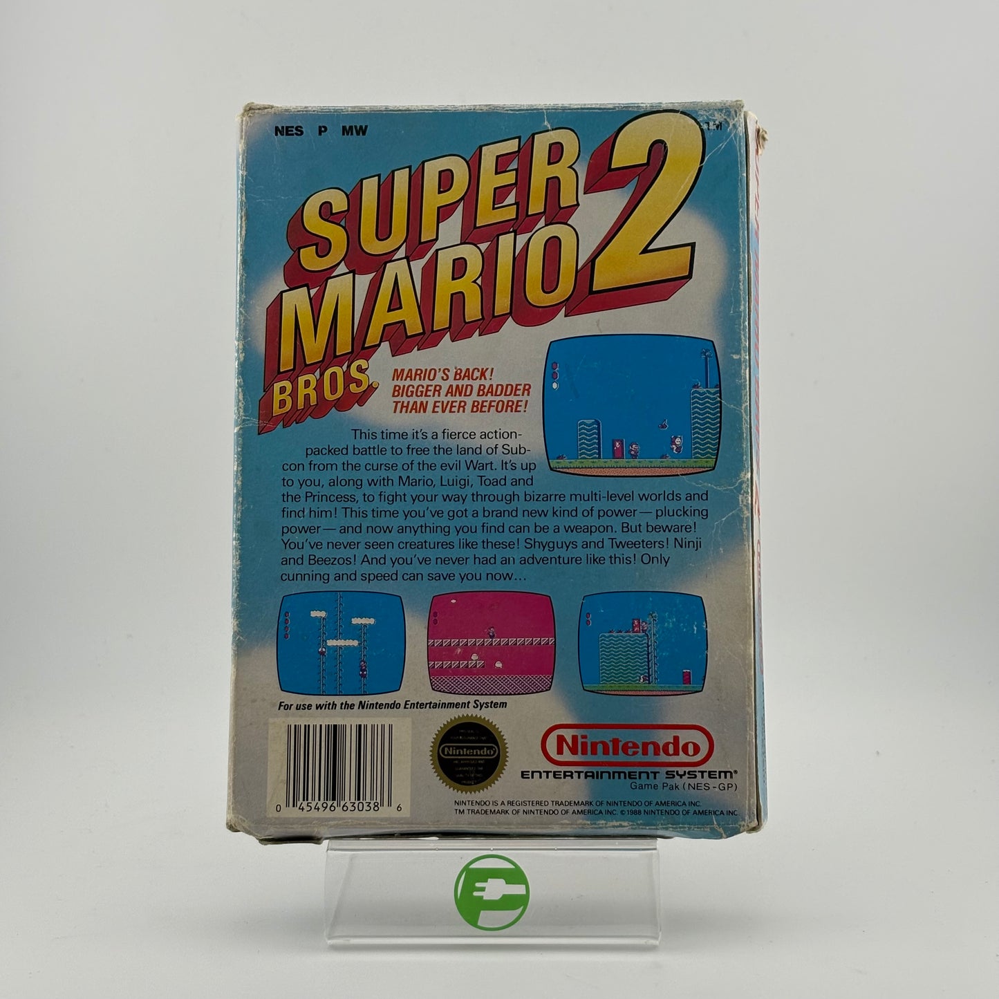 Super Mario Bros 2 (Nintendo NES, 1988)