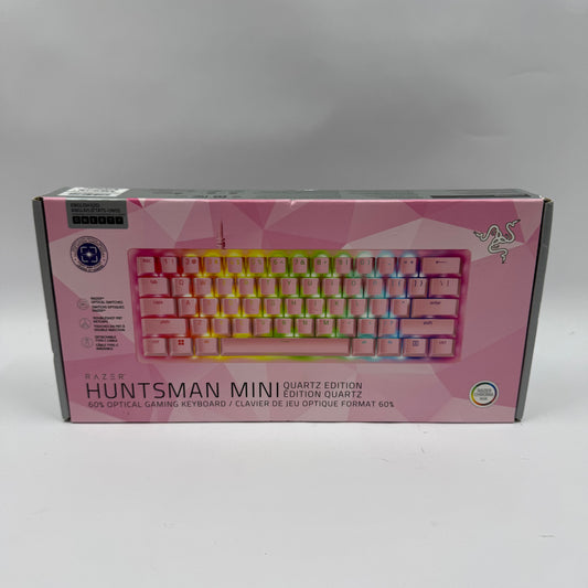 New Razer Huntsman Mini Quartz Edition Gaming Keyboard RZ03-03393500-R3U1