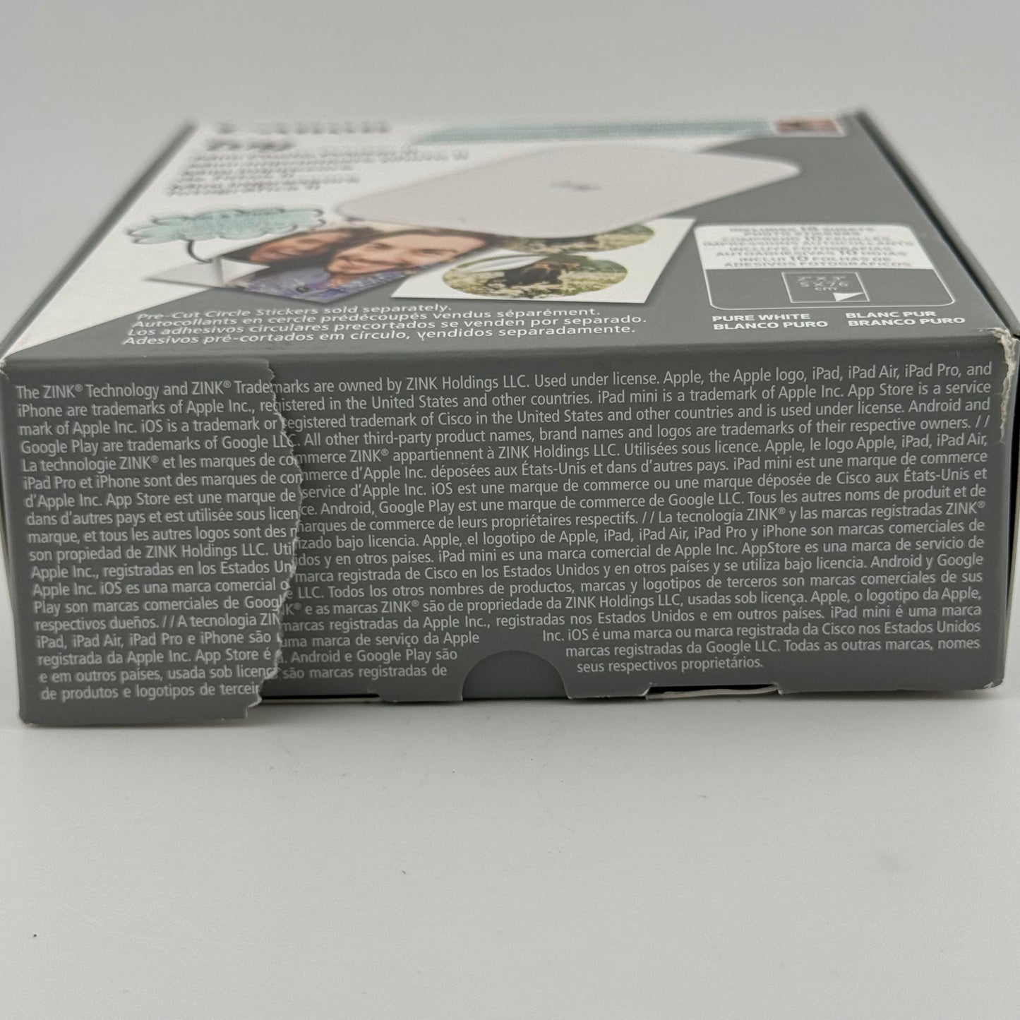 New Canon Ivy Mini Photo Printer  2nd Gen PV-223-PW
