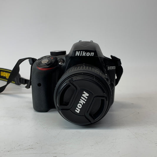 Nikon D3300 24.2MP Digital SLR DSLR Camera with 18-55mm Lens