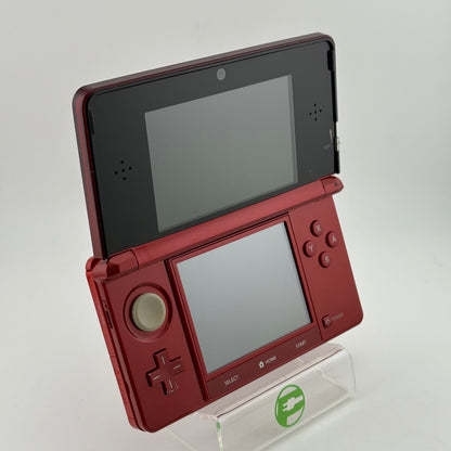 Nintendo 3DS Handheld Game Console CTR-001 Red Japanese Region Locked