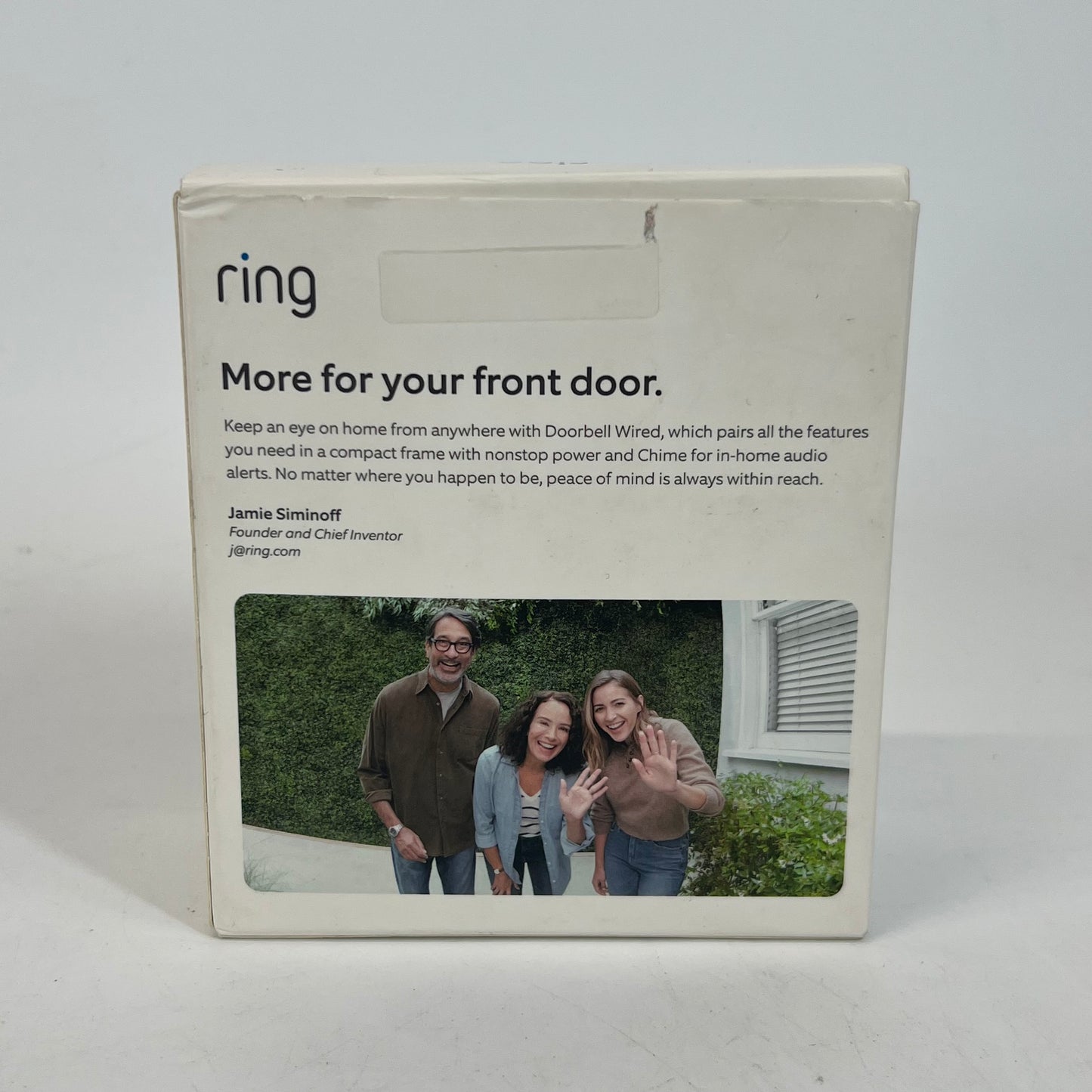 New Ring Doorbell Wired Chime Wired Smart Doorbell 5AT3T5