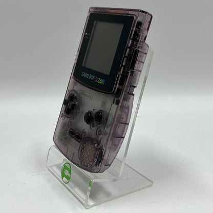 Nintendo Game Boy Color Handheld Game Console CGB-001 Atomic Purple