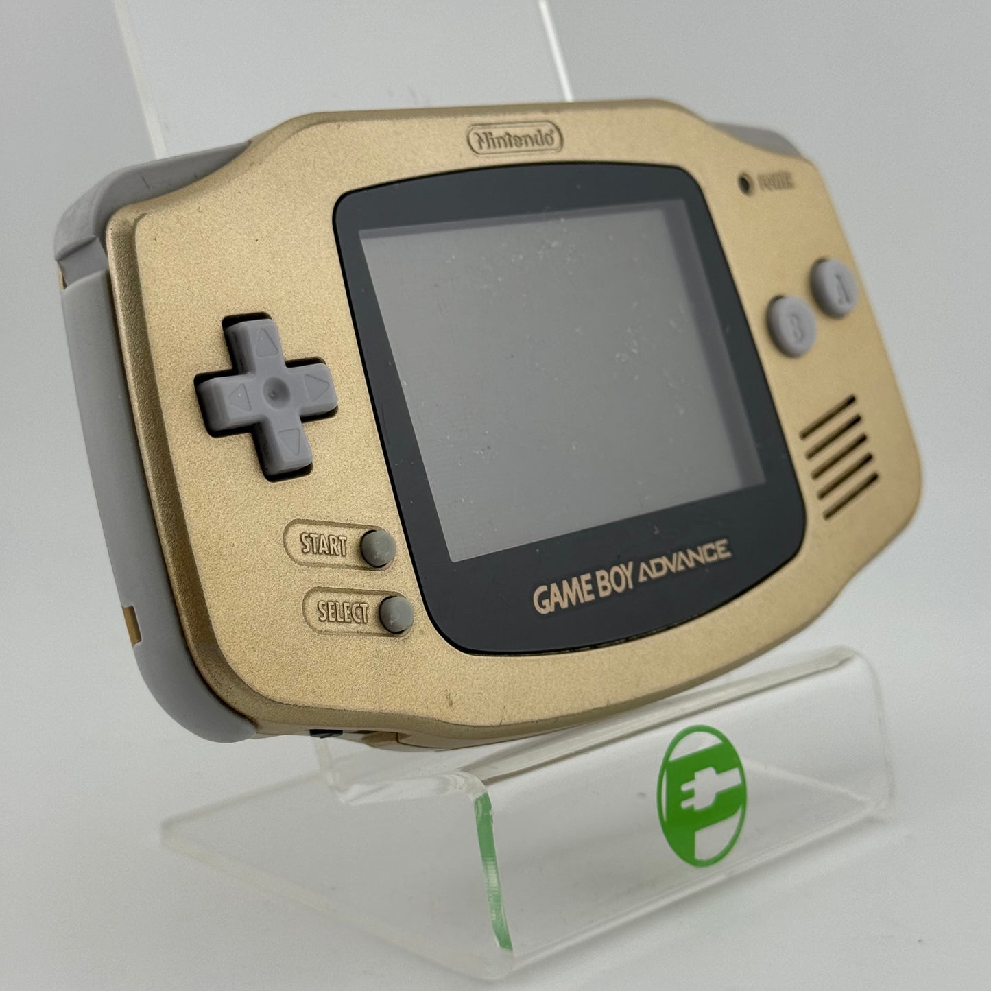 Nintendo Game Boy Advance Handheld Game Console Only AGB-001 Gold